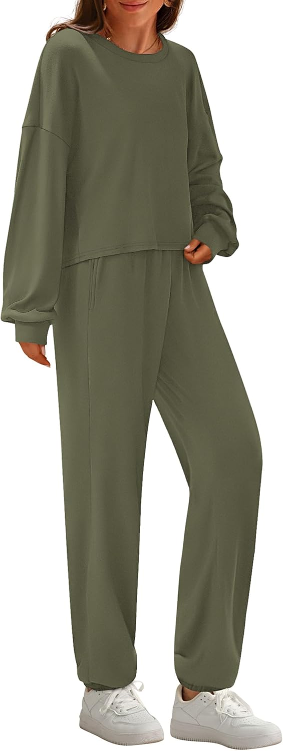 PRETTYGARDEN Women's Two Piece Lounge Sets for Fall Comfort
