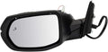 TRQ Driver Side Mirror Power Heated Turn Signal Blind Spot - Paint
