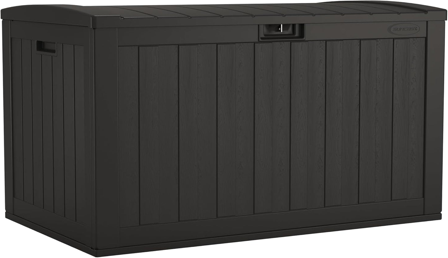 Suncast 134-gal All-Weather Patio Deck Box for Outdoor Storage