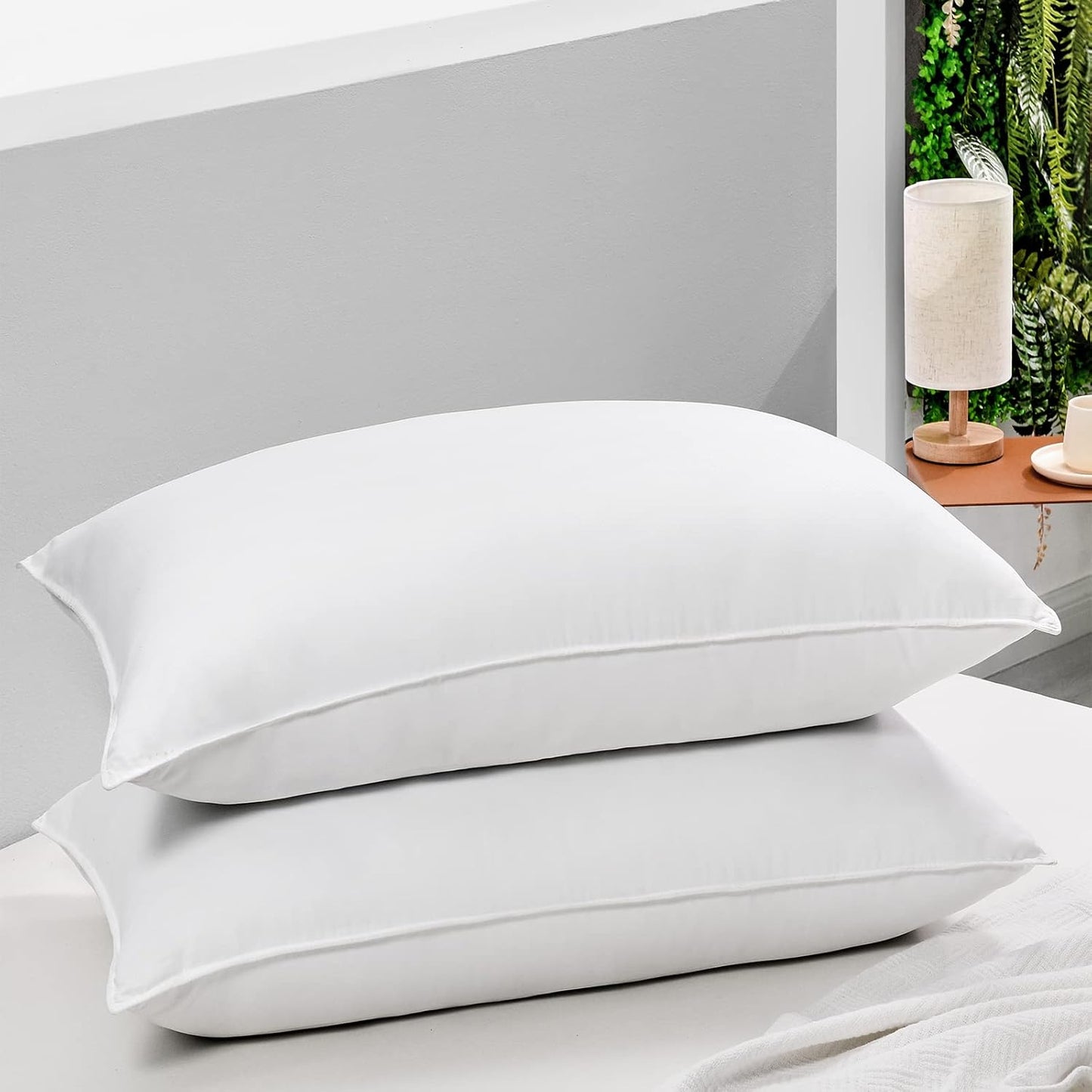 HARBOREST King Size Bed Pillows Set of 2 for Ultimate Comfort