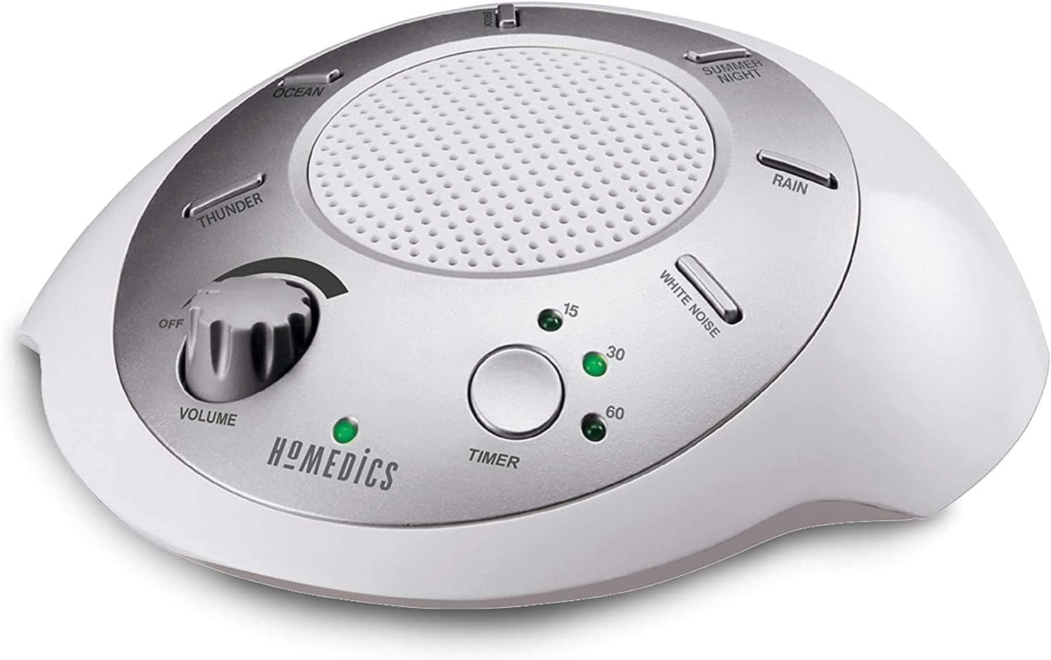 Homedics Travel Sound Machine - 6 Soothing Sounds