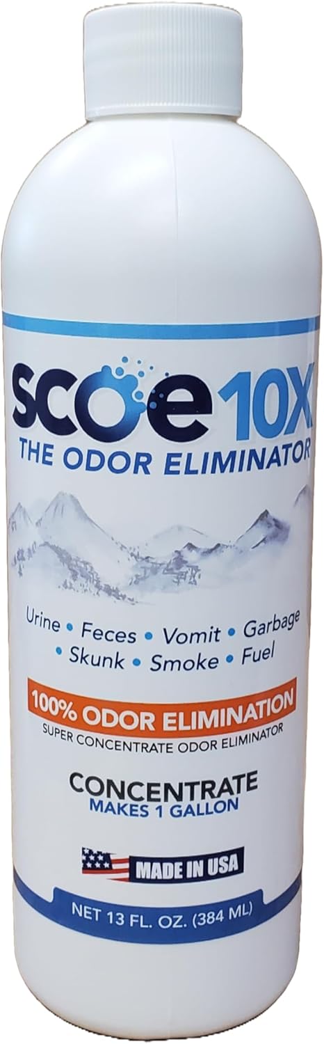 SCOE 10X Odor Eliminator Concentrate for Pet Urine and More