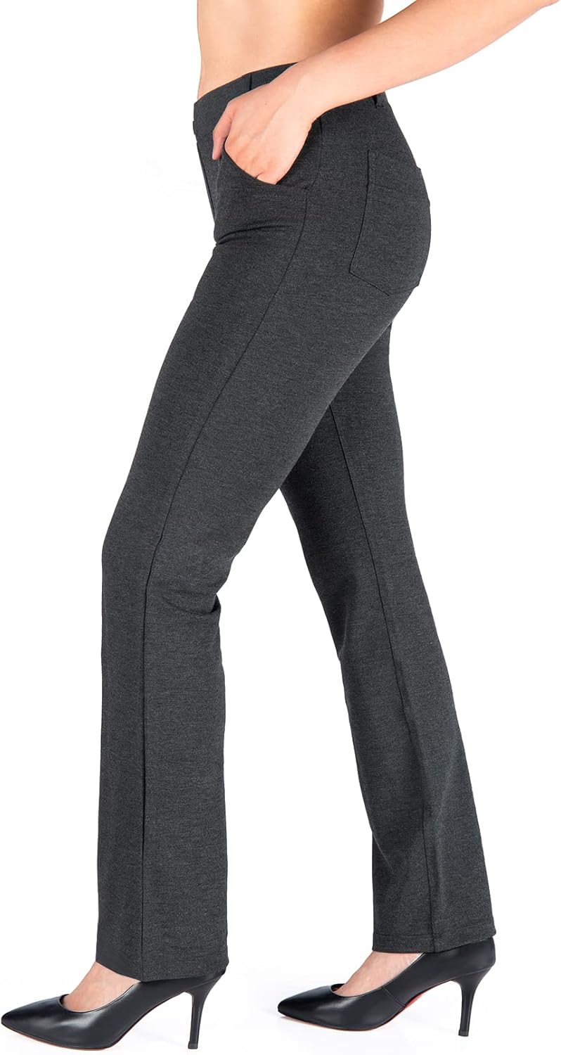 Yogipace Women's Straight Leg Yoga Dress Pants for All Sizes