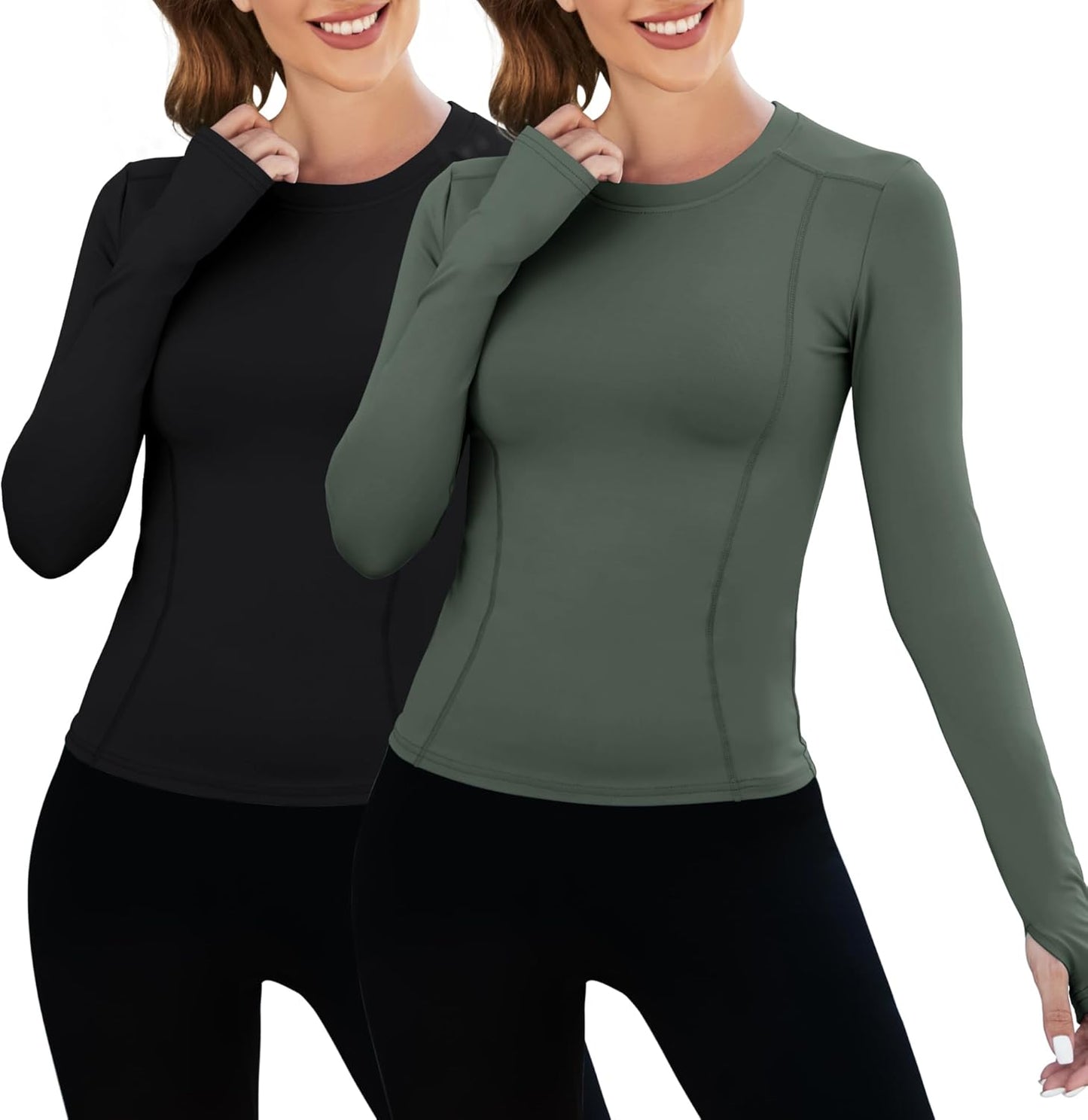 Loovoo Women Workout Shirts for Yoga Gym and Daily Wear