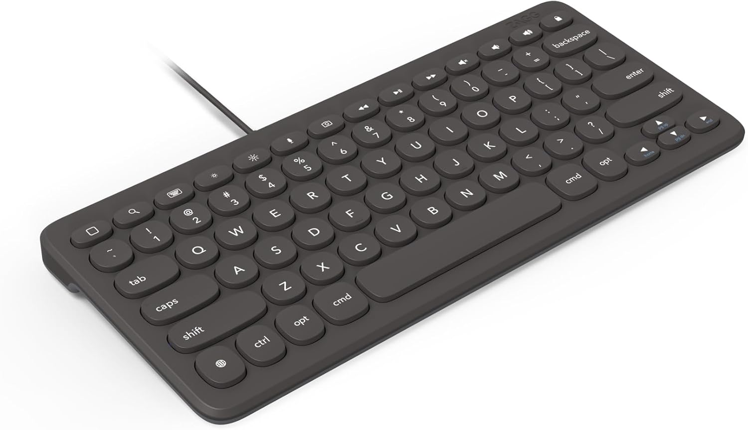 ZAGG Connect Keyboard - Compact 12-inch Wired Keyboard for iOS