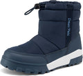 Boys Girls Winter Snow Boots with Faux Fur Lining - Warm, Slip prevent