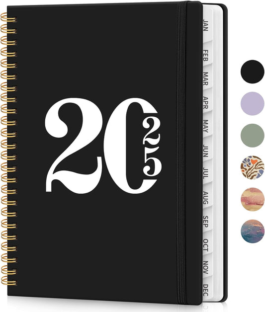 2025 Planner: Stay Organized with A5 Spiral Bound Book