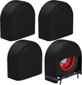K-Musculo RV Tire Covers 4-Pack Fit 33-35 in Tires - Waterproof
