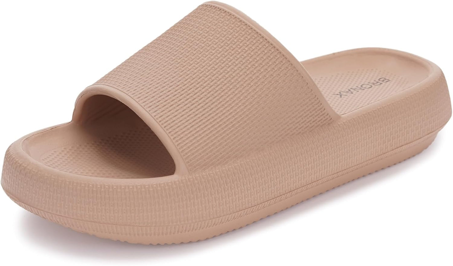 BRONAX Pillow Slippers for Comfort and Supportive House Slides
