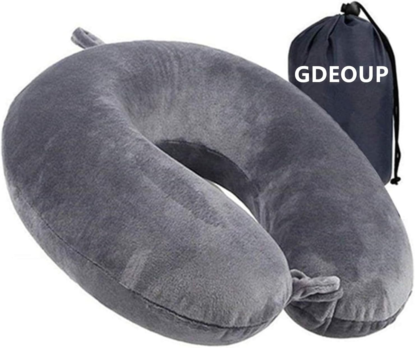 Memory Foam Travel Pillow - Superior Neck Support for Restful Sleep