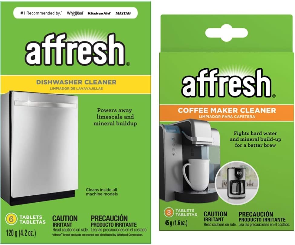Effortlessly Clean Appliances | 6 Dish + 3 Coffee Tabs