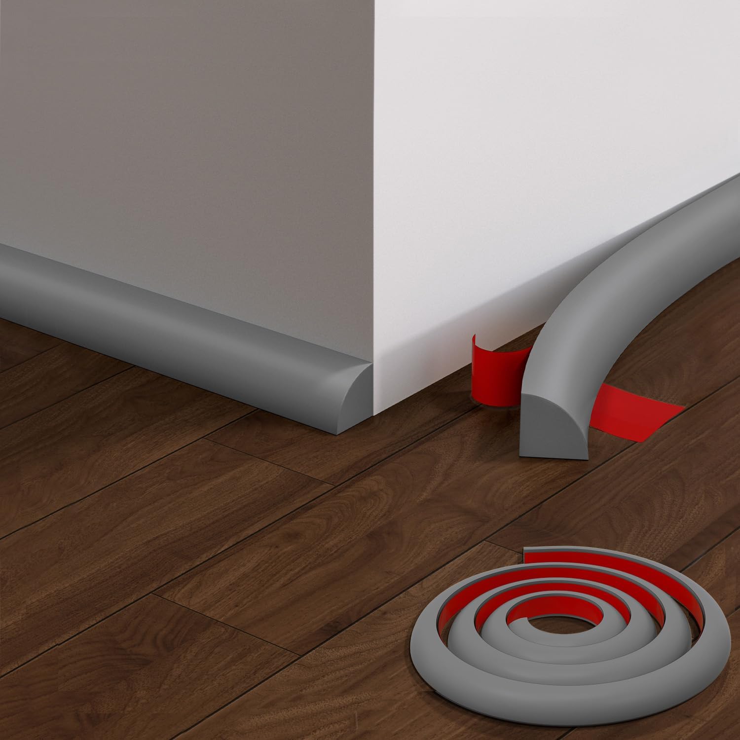 Flexible Quarter Round Molding for Easy Installation and Use