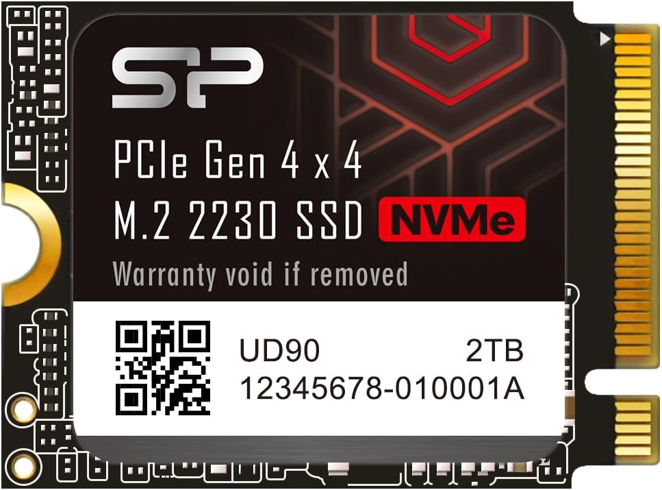 Silicon Power 2TB UD90 NVMe 4.0 SSD for Gaming Handhelds