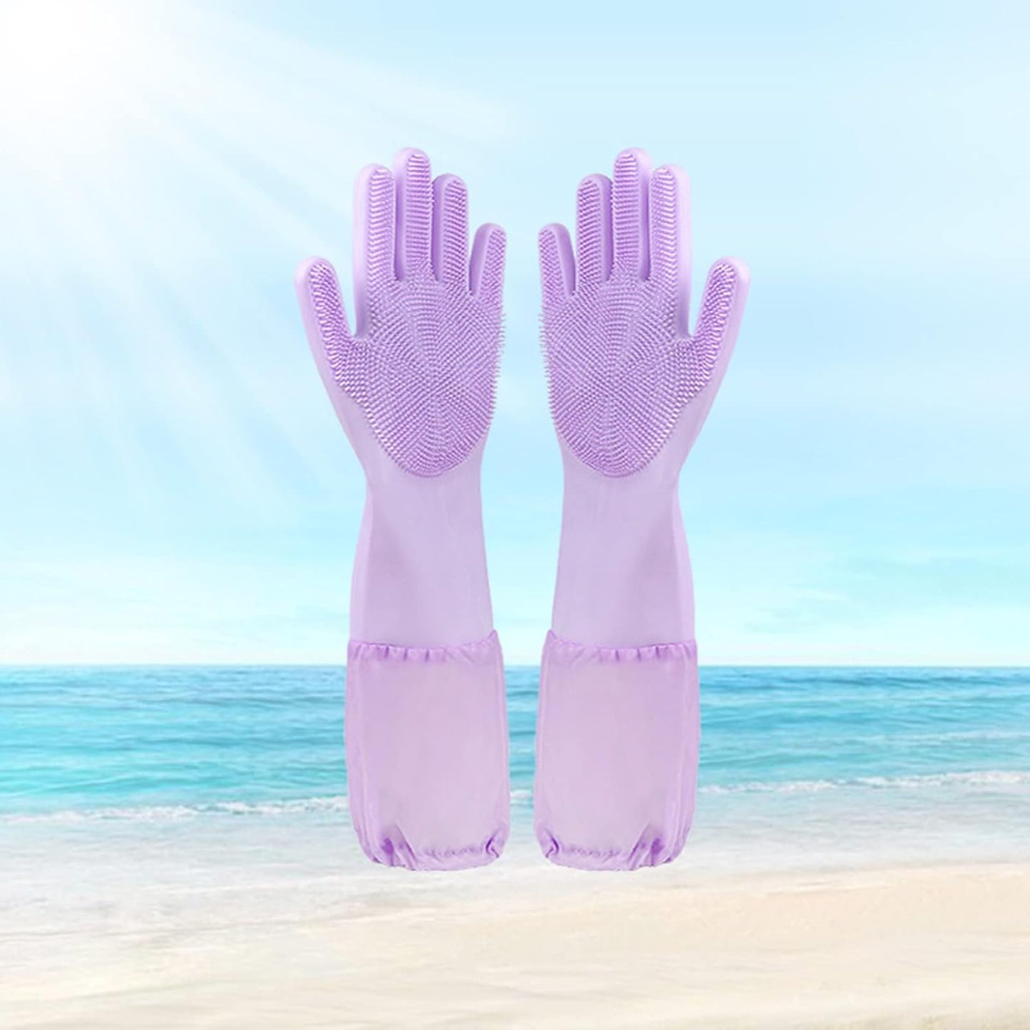 DOPORA Pet Grooming Gloves - Clean & Massage Easily