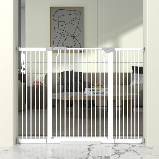 41 Inch Extra Tall Cat Gate for Doorway - Safe and Secure