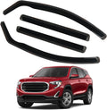 Window Visor Fit for GMC Terrain 2018-2024 - Smoke Tinted 4pcs