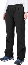 33,000ft Women's Rain Pants - Lightweight Waterproof Over Pants helps