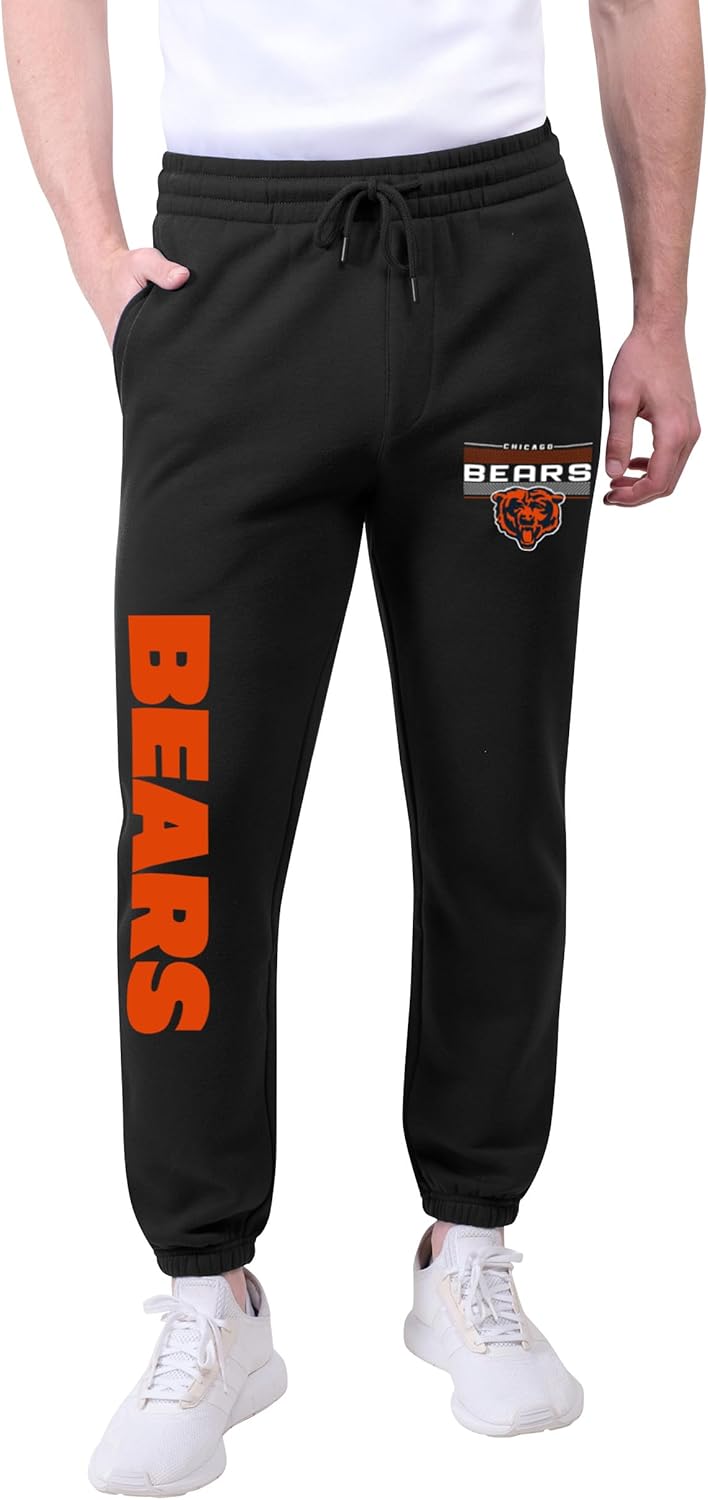 Ultra Game NFL Official Active Super Soft Game Day Jogger Sweatpants
