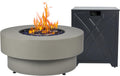 32.5-inch Outdoor Propane Fire Pit Table - 50,000 BTU Heat