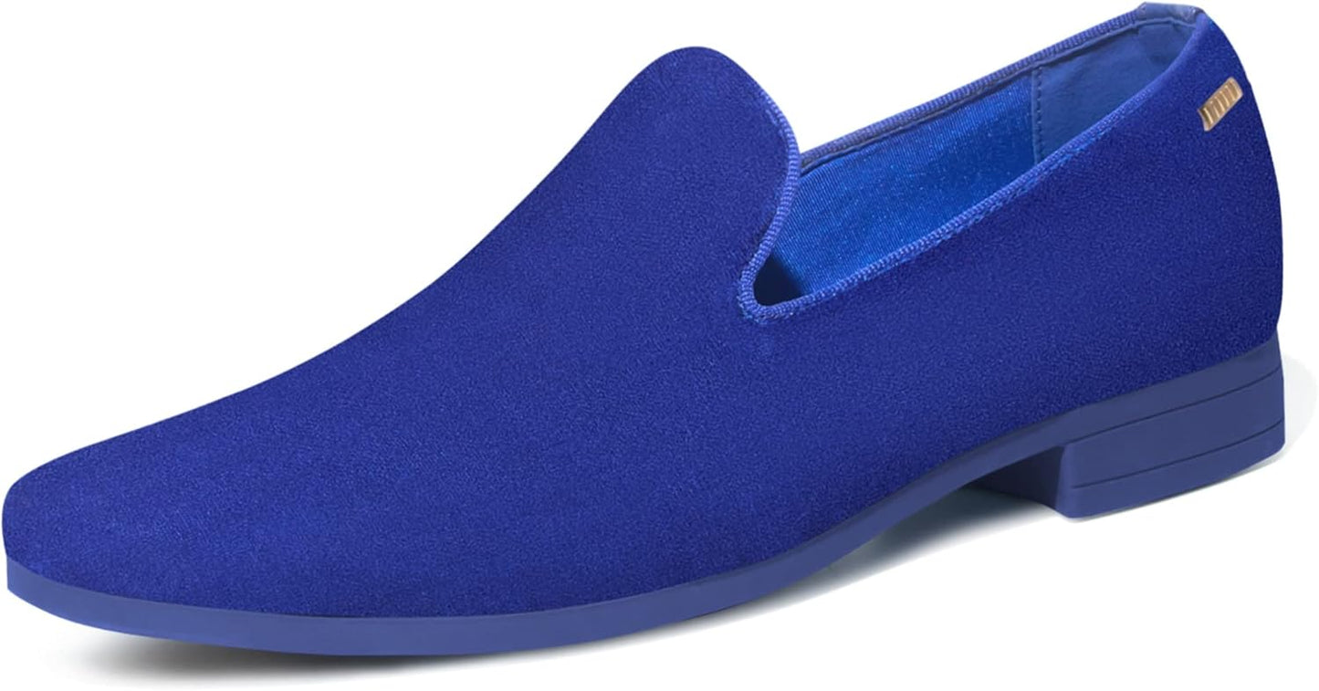UUBARIS Mens Velvet Loafers Slip-on Dress Shoes for Every Occasion