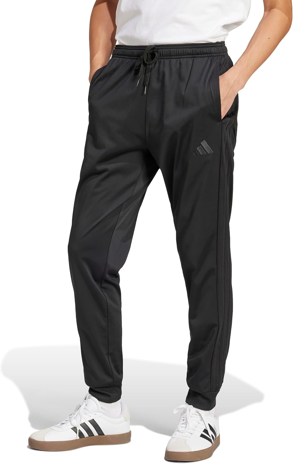 adidas Men's 3-Stripes Tapered Track Pants for Comfort and Style