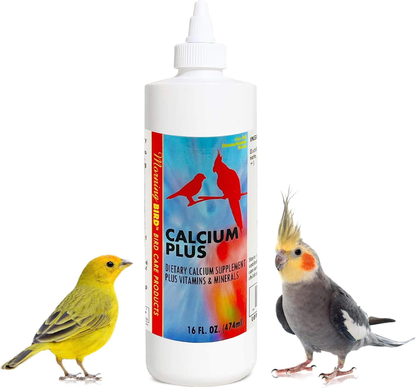 Morning Bird Calcium Plus Liquid for Strong Eggshells and Growth