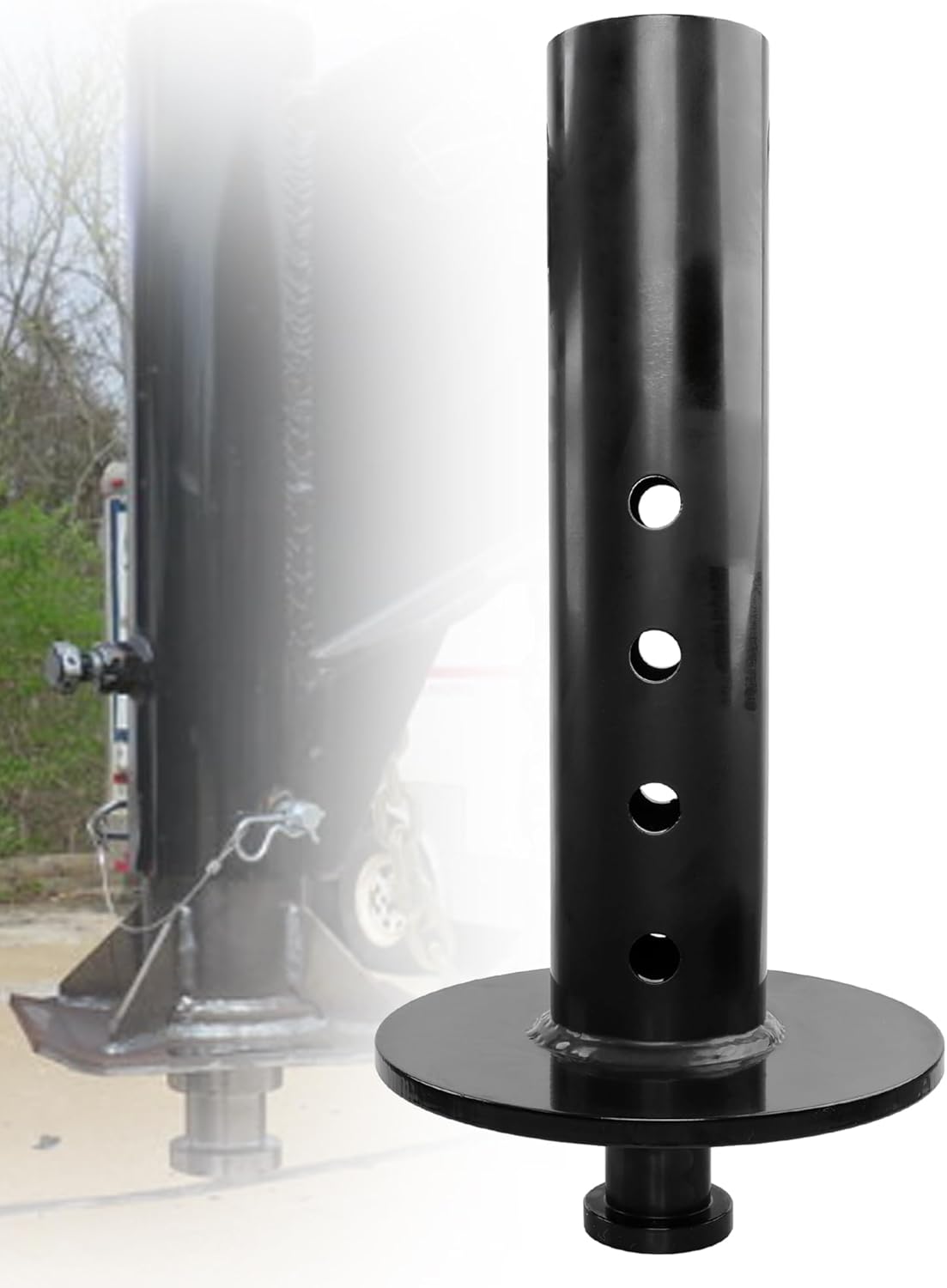 5th Wheel to Gooseneck Adapter for Campers and Trailers