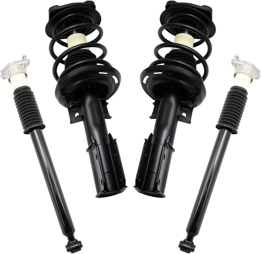 TRQ Complete Strut Assembly & Shock Absorber Kit for Mercedes-Benz