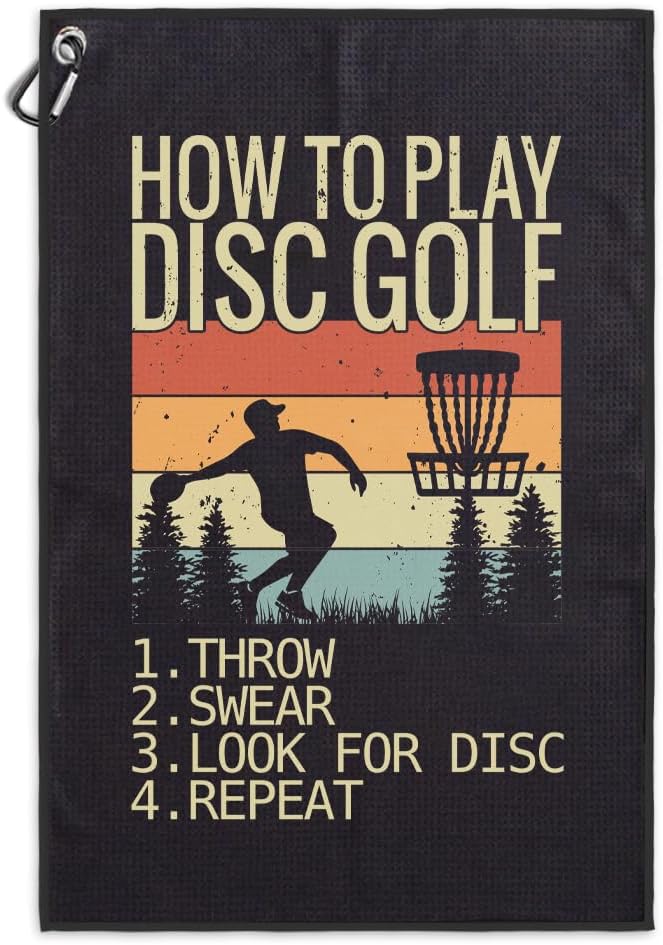 Microfiber Disc Golf Towel For Ultimate Players