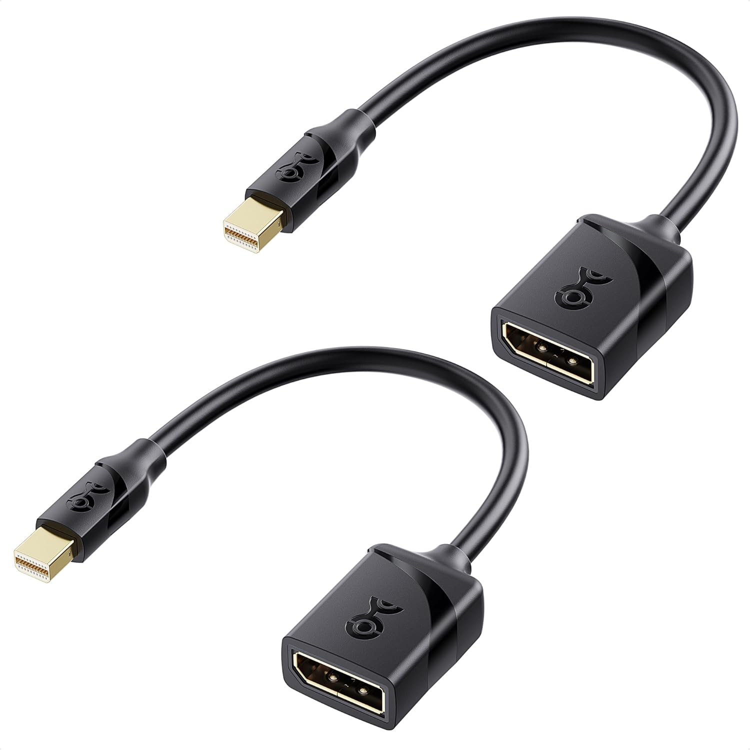 8K@60Hz Mini DP to DP Adapter - 4K@240Hz Ready