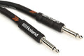 Roland Black Series Instrument Cable 15 ft - Low-Noise Performance