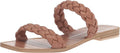 Dolce Vita Indy Flat Sandal - Textured Puff Braid Slide