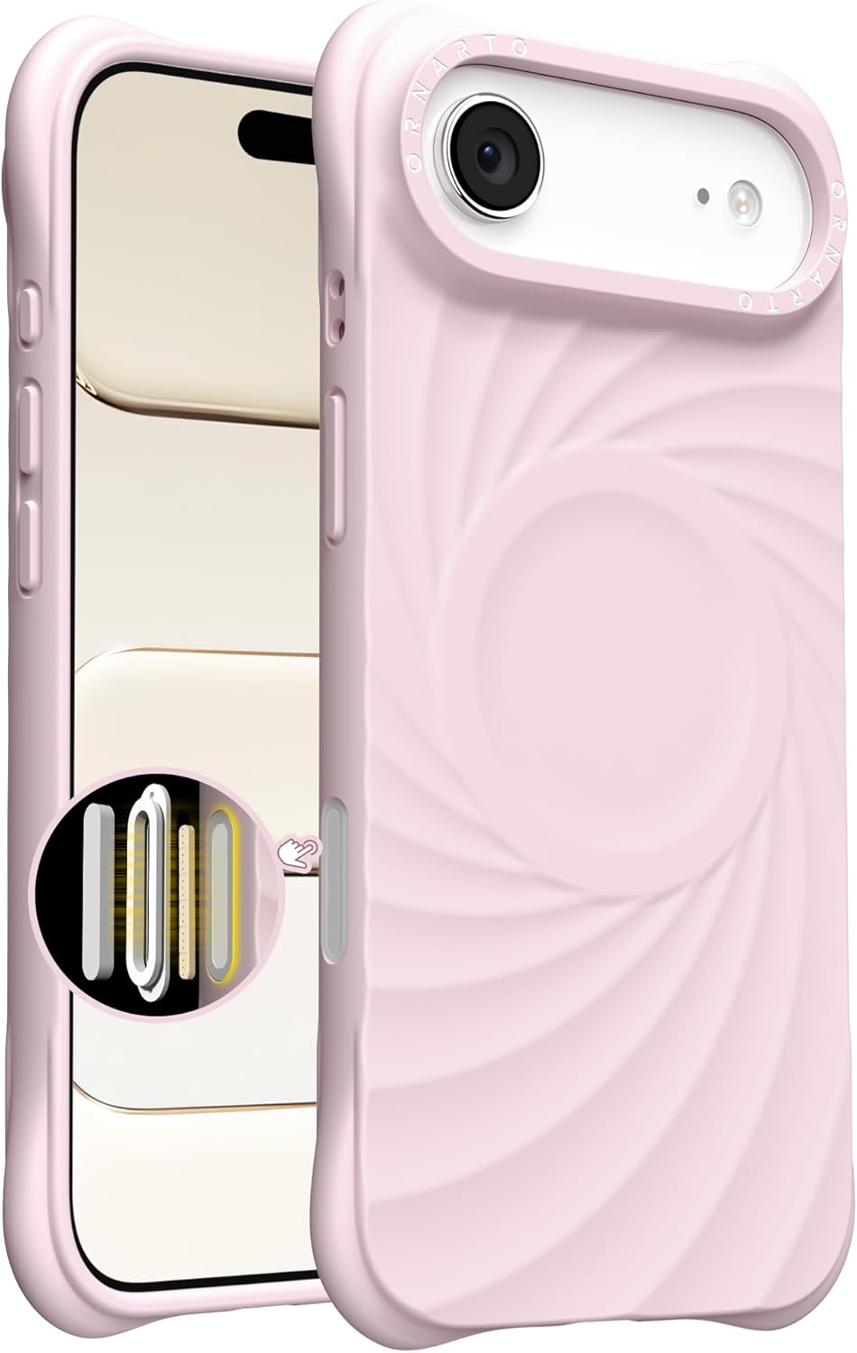 ORNARTO Vortuxe iPhone Air Case 6.5in with 2X MIL-STD Protection
