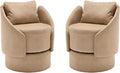 360 Swivel Barrel Chair with Pillow - ChicAura