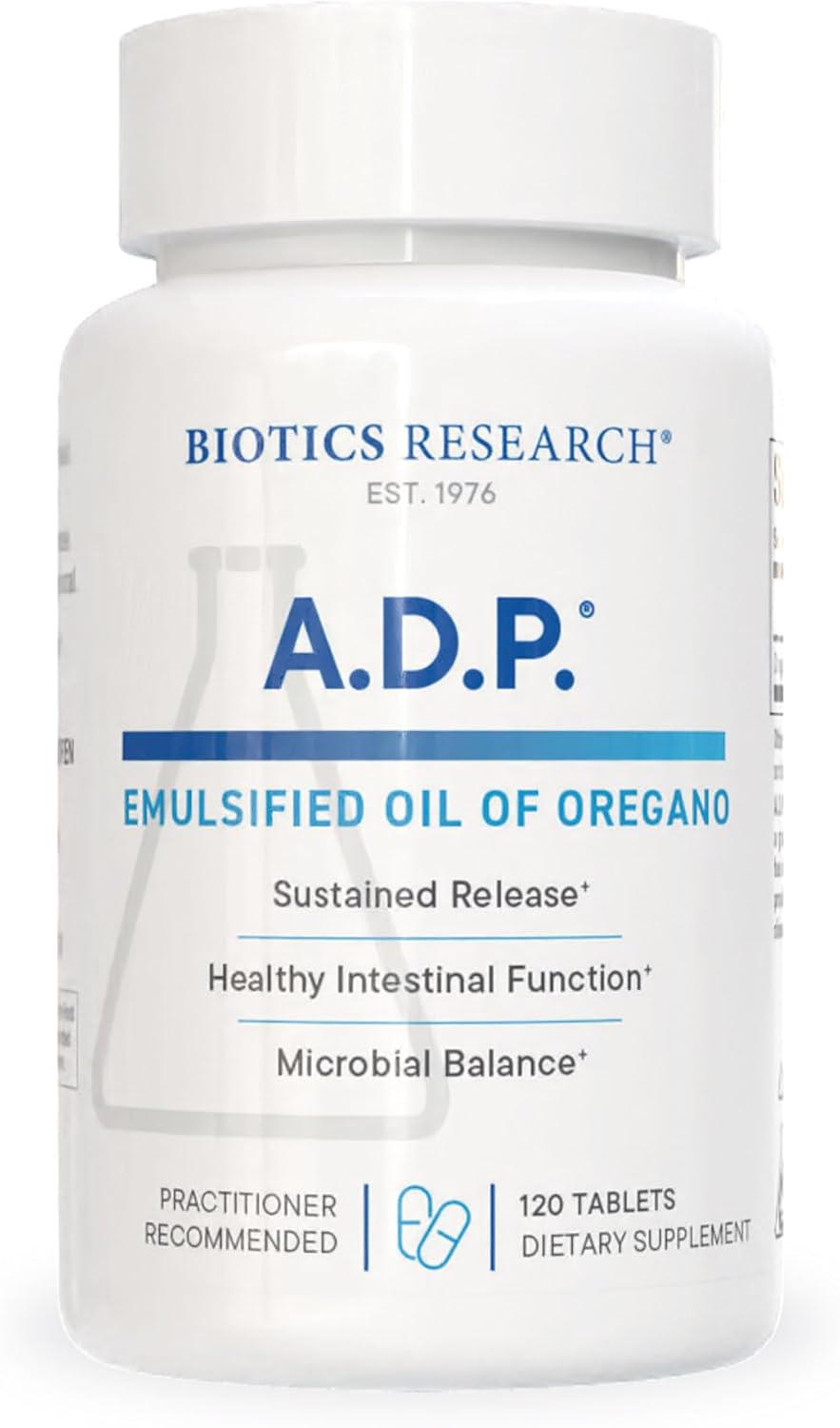 A.D.P. Emulsified Oil of Oregano for Gastrointestinal Health 120ct
