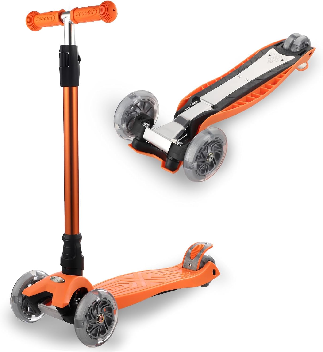 WV WONDER VIEW 3 Wheel Scooter for Kids Ages 3-12ft