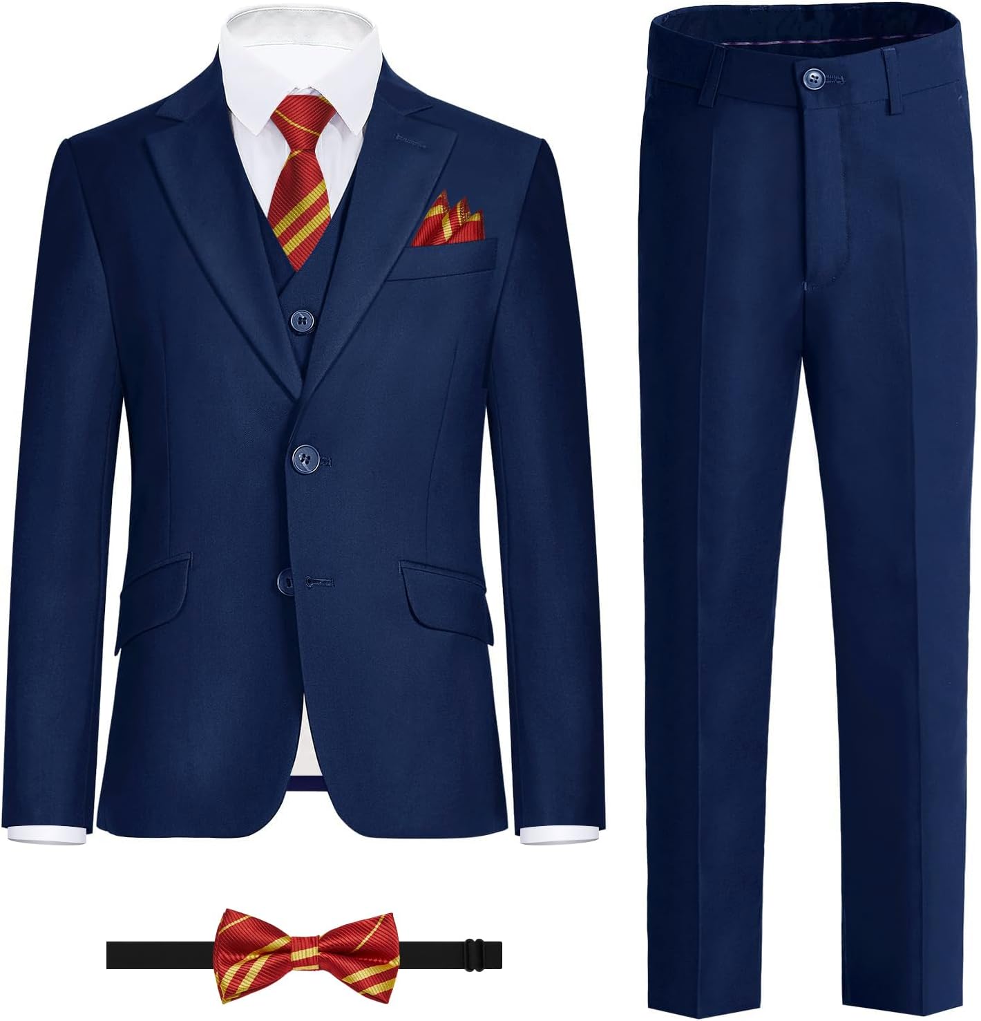 Marvelous World Boys' Formal Slim Fit Suit Set for All Occasions