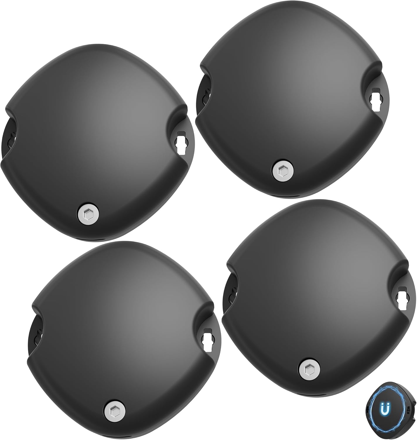Magnetic AirTag Holder Waterproof Case for Cars and Motorcycles