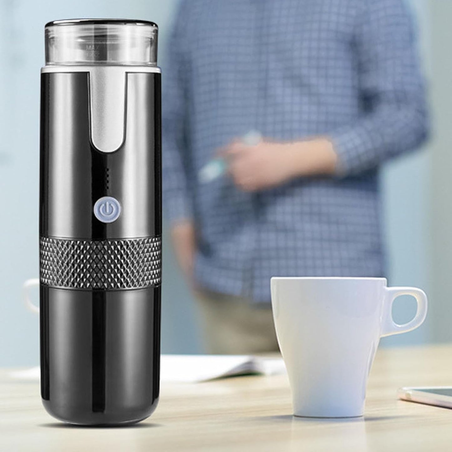 Rechargeable Portable Espresso Maker - Coffee Anywhere!