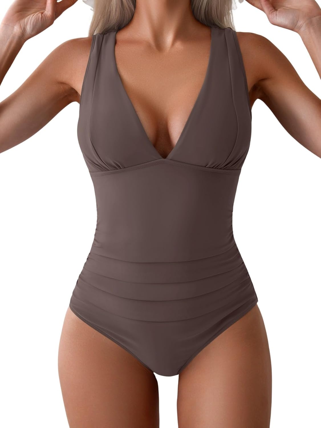 Eomenie One Piece Swimsuit for Women with Tummy Control