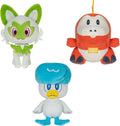 Pokemon Paldea First Partner Plush 3 Pack - 8-in Plush Set