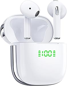 Wireless Earbuds with 72Hrs Playback and IPX7 Waterproof Design