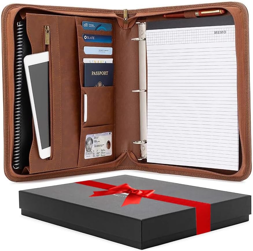 Forevermore Portfolios Padfolio Binder for Professionals and Students