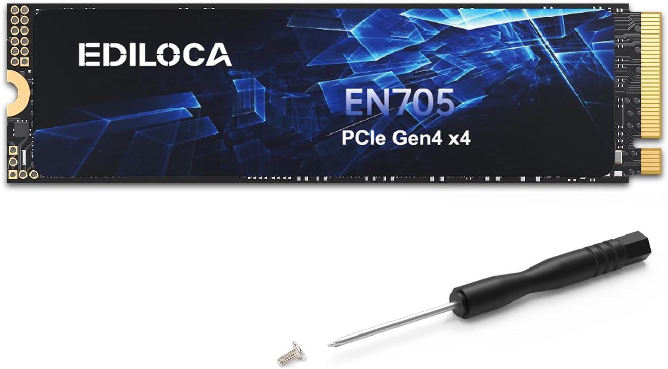 4TB SSD NVMe M.2 2280 PCIe Gen4 Internal Solid State Drive