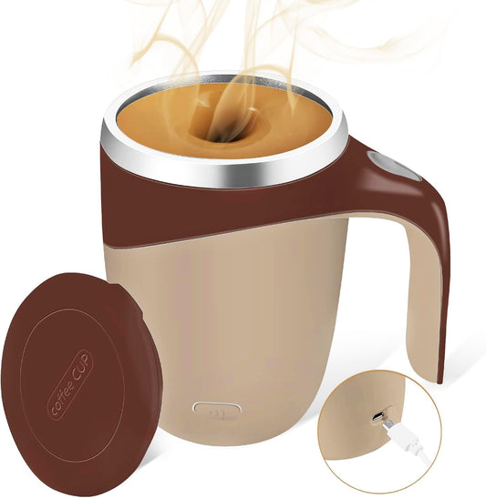2025 Upgrade Self Stirring Mug - Effortless Stirring!