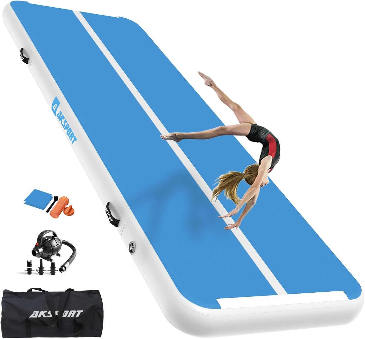 AKSPORT Gymnastics Air Mat for Home Use and Training Needs