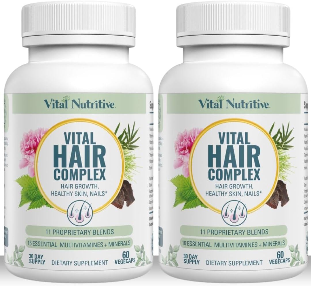 Vital Hair Complex for Healthy Hair Growth - Biotin & Vitamins