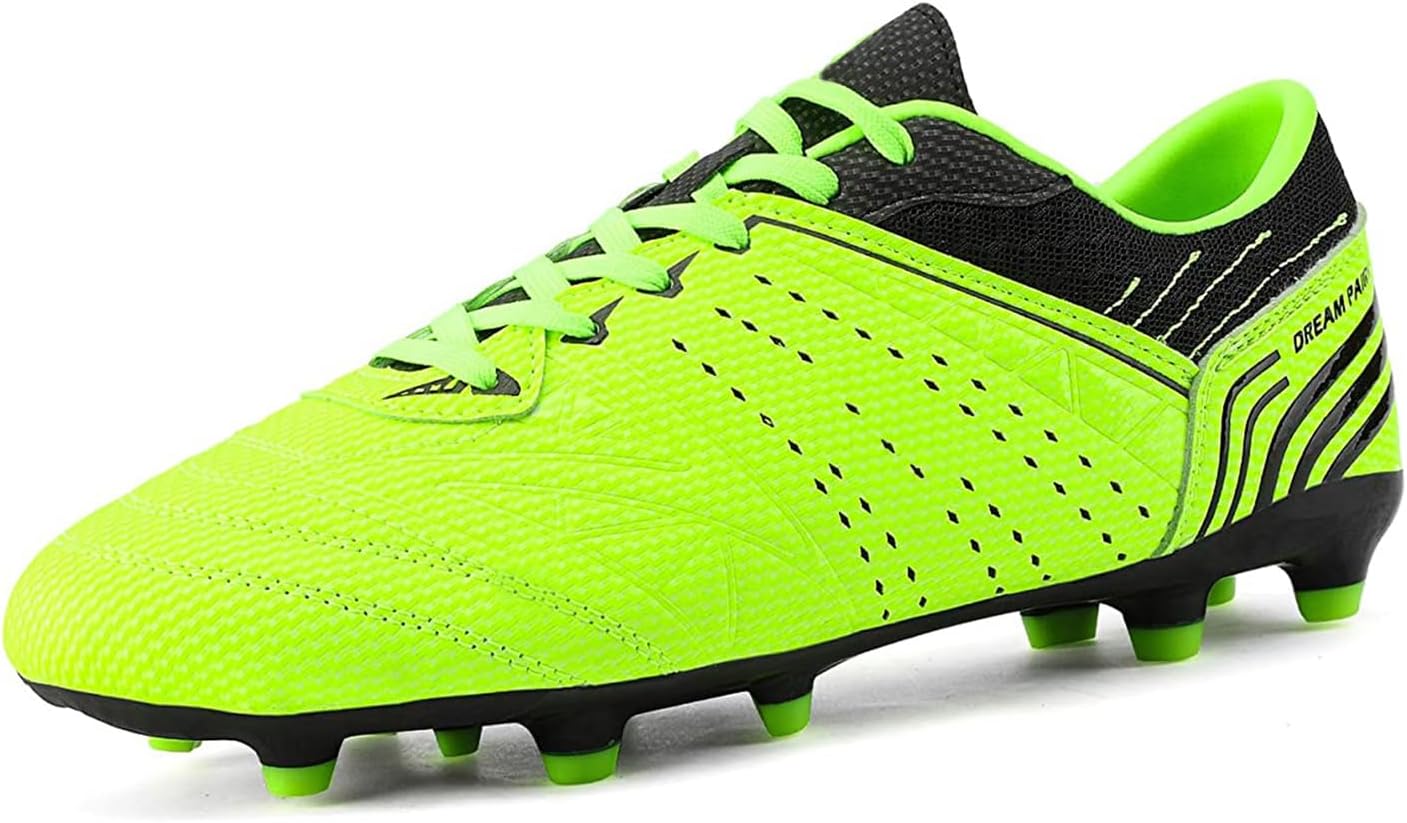 DREAM PAIRS Mens Sport Flexible Athletic Lace Up Outdoor Cleats