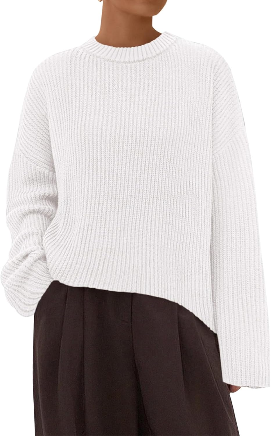 PRETTYGARDEN Womens Fall Sweaters 2025 Cozy Chunky Pullover