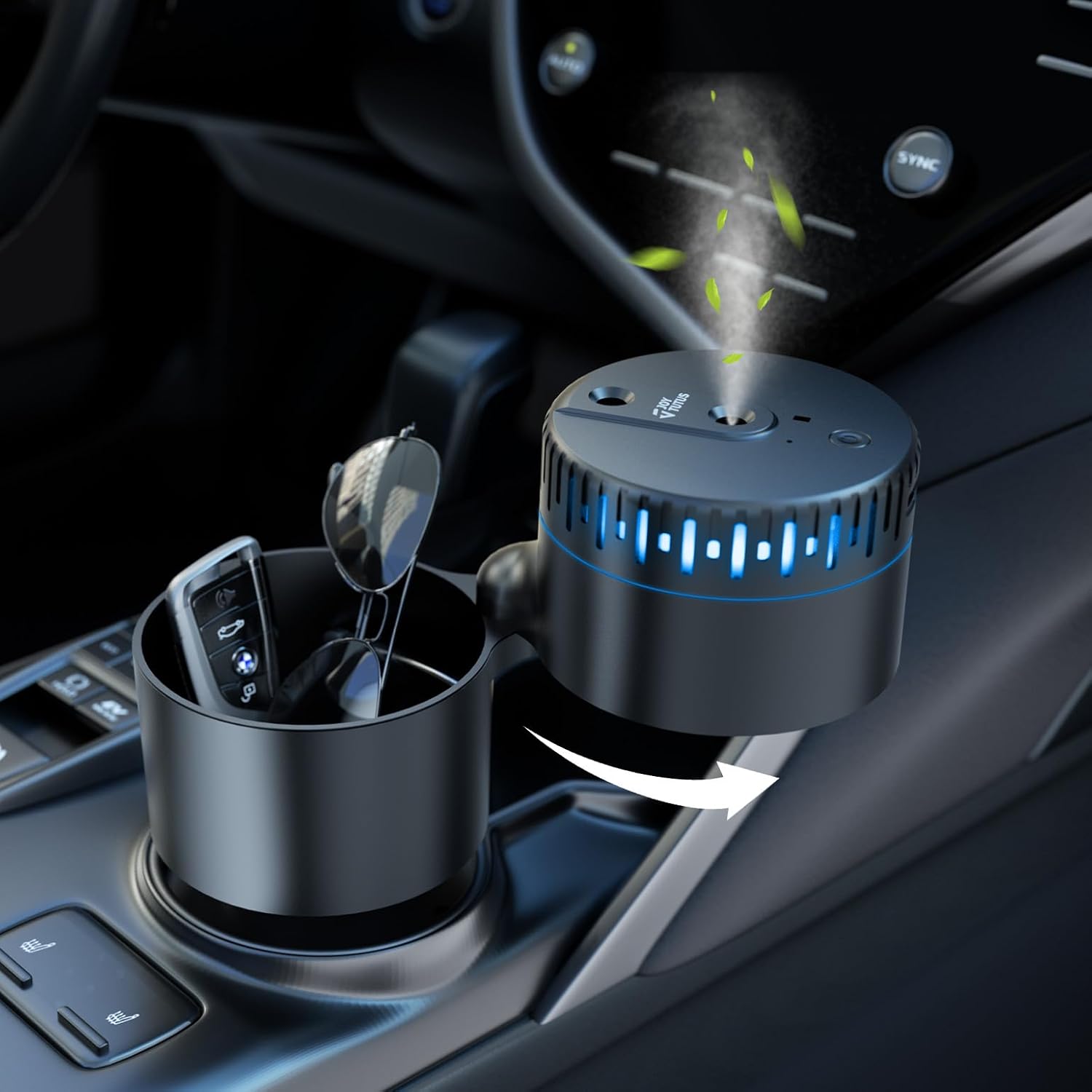 JOYTUTUS Car Humidifier & Essential Oil Diffuser